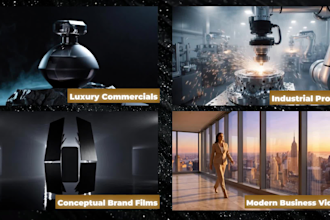 create cinematic ai video ads promos commercial videos