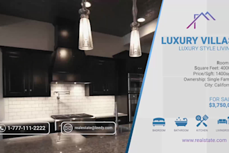 create real estate ads