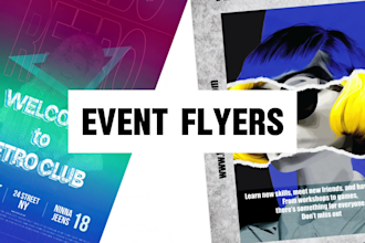 design a beautiful flyer or poster