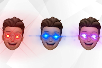 add laser eyes effect to your photo