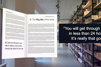make 3d book promotion video