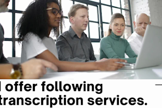 do audio transcription, youtube, podcast and video transcription
