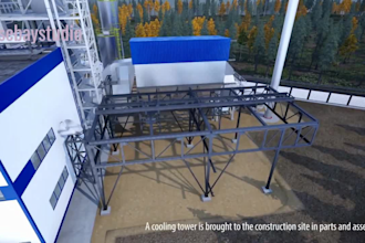 create 3d industrial animation, 3d product animation, 3d factory animation video