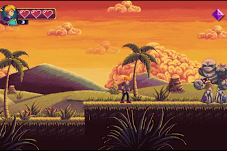 make a professional sprite animation pixelart for game 2d
