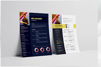 create modern resume and cover letters