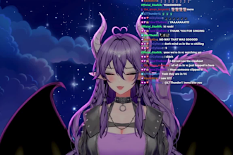 create custom anime 3d vtuber model with full rigging, vrm, and streaming setup