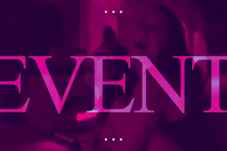 design dj night club, dance pool party, flyer event, concert video with text
