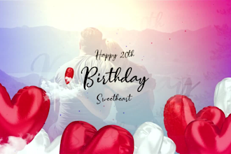 make love happy birthday video for lovers