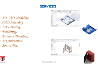 design 3d model of sheet metal parts by solidworks autocad