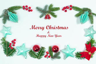 create holiday greeting video cards in the style stop motion animation