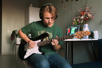 record professional electric guitar tracks for your song