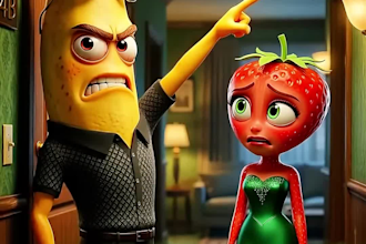 create viral ai talking fruit and object videos for tiktok reels shorts