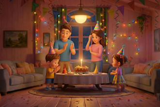 make a custom birthday song and animated video for your kid