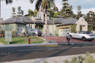 provide photorealistic 3d architectural rendering