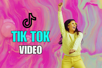 create unique tik tok ads, dance video editing