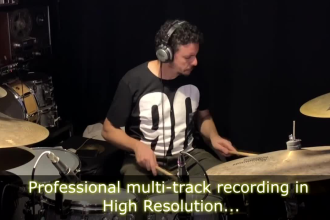 record professional drums on your project from pop to jazz