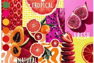 design professional moodboards for your brand or project