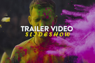 do youtube intro outro video trailer or animated logo