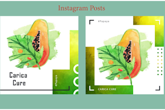 design attractive instagram highlight covers and posts