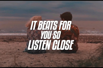 create unique animated lyric music video