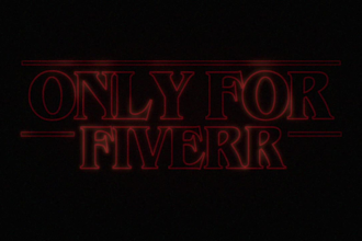 create quality strange thing titles intro