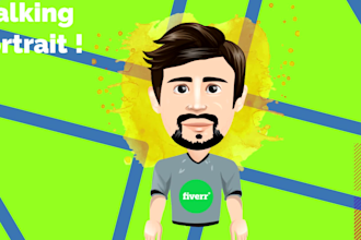 create an amazing animated portrait