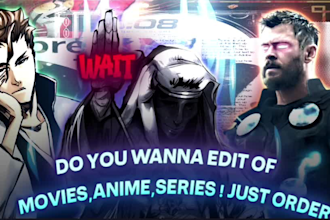 edit your anime , movies, web series, and characters edit