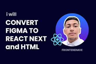 convert figma to react next with tailwindcss  bootstrap