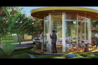 create revit architectural video model floor plan, 8k render, 360 view, animate
