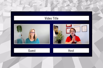 edit podcast video and zoom video professionally