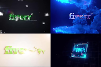 create amazing animated logo animation intro video