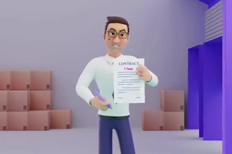 create 3d saas explainer video and app demo animation