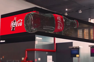 do 3d billboard animation, anamorphic animation, led screen and cgi ads
