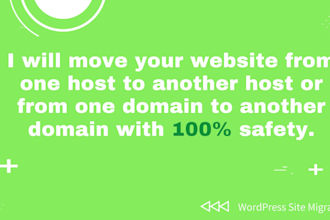 move, migrate, or transfer wordpress website safely
