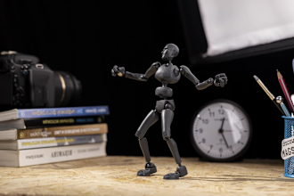 do stunning stop motion with action figures stickybones