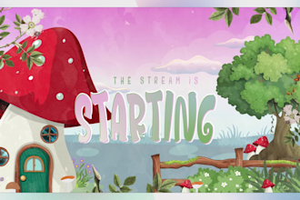 design custom kick , twitch overlay ,animated overlays