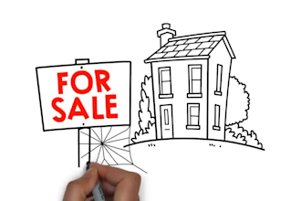 create a whiteboard real estate marketing video in 24 hours
