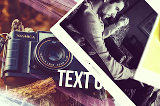make an animated slideshow of photos or videos