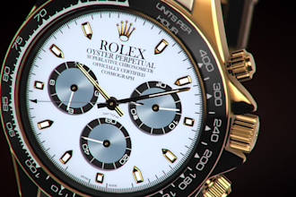make realistic 3d industrial product design, 3d watch animation wristwatch