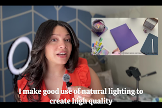 create amazon product listing or shoppable influencer video