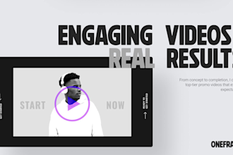 create custom engaging promo videos for, website and product
