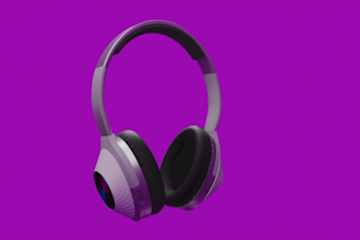 create a realistic 3d model