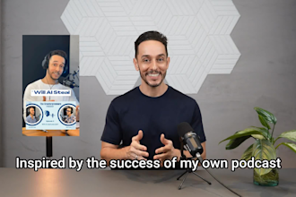 create podcast style ugc videos