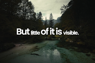 edit cinematic videos for sustainable brands