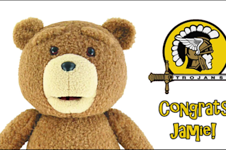 make ted your video spokesbear