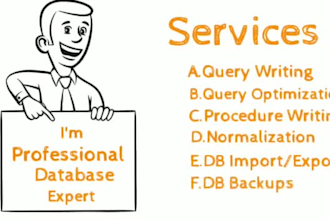 create professional database application