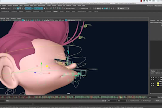 rig 3d character in maya for unreal, unity animation