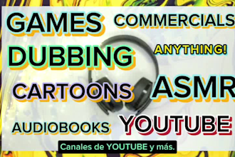 record the best female latin spanish voice over
