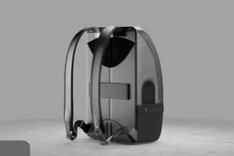 create 3d bag video 3d bag animation 3d product animation 3d short video ads