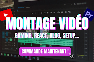 je transforme tes rushs en la video youtube de tes reves